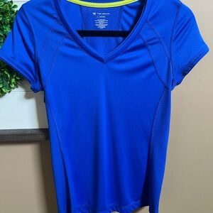 Tek Gear Blue Fitted Short Sleeve T-Shirt